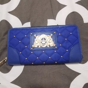 Royal Blue Juicy Couture Wallet